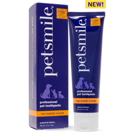 Petsmile by Supersmile - Professional Pet Toothpaste 4.2 oz, 3 Flavors, 2 for $46 / 3 for $63, Shipping is Free!