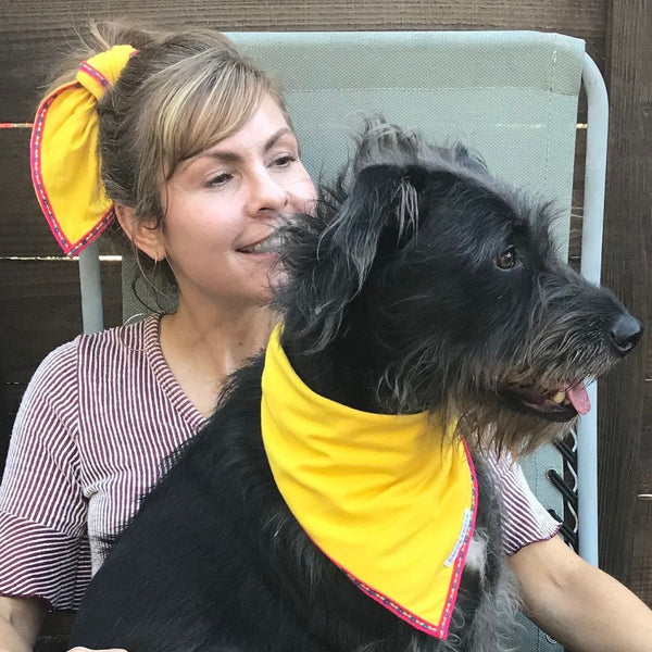 Pima Cotton Bandanas for Pets AND People, Perfect for Twinning!  Shipping is Free