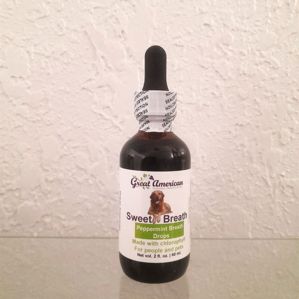 Sweet Breath Natural Odor Control Drops for Pets - and People!
