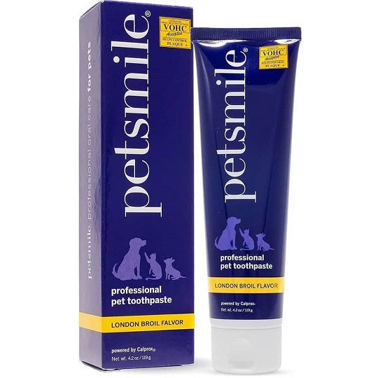 Petsmile by Supersmile - Professional Pet Toothpaste 4.2 oz, 3 Flavors, 2 for $46 / 3 for $63, Shipping is Free!