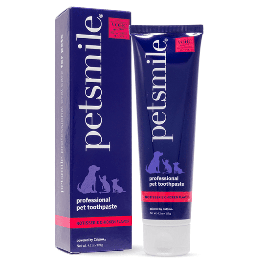 Petsmile by Supersmile - Professional Pet Toothpaste 4.2 oz, 3 Flavors, 2 for $46 / 3 for $63, Shipping is Free!